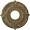 Ekena Millwork Attica Ceiling Medallion (Canopies up to 3 1/2"), 12 3/4"OD x 4"ID x 1/2"P, Mississippi Mud Crackle CM12ATMMC - alternate 1